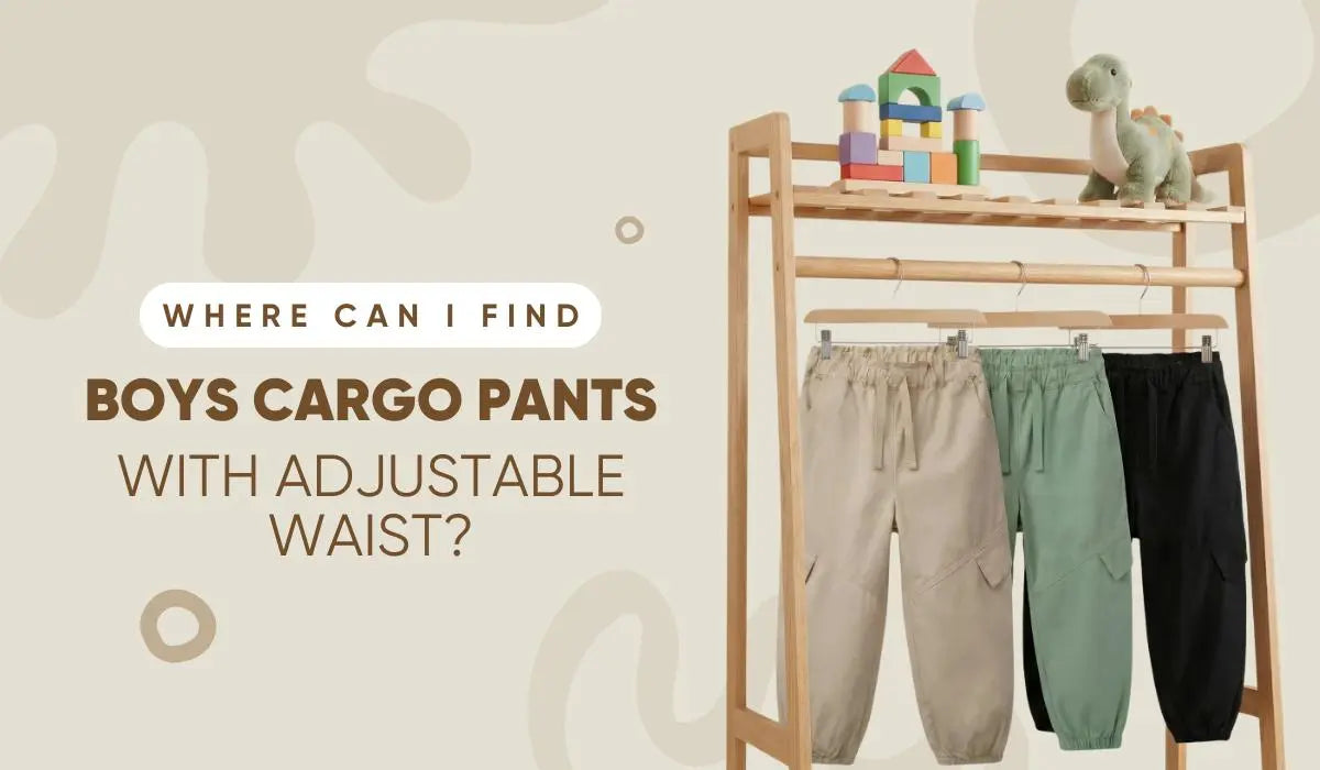 Where can I find boys cargo pants with adjustable waist?