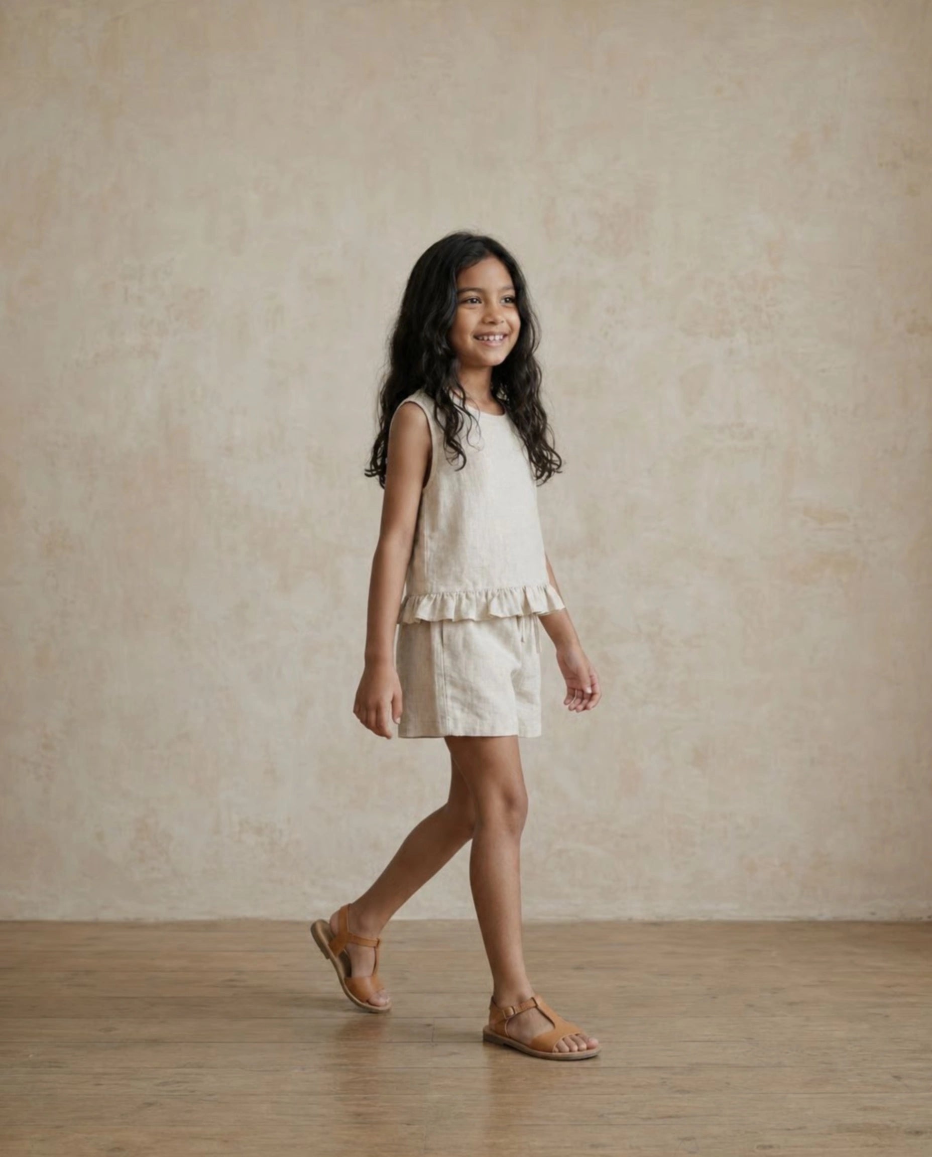 Girls Kala Cotton Relaxed Cotton Co-ord Set